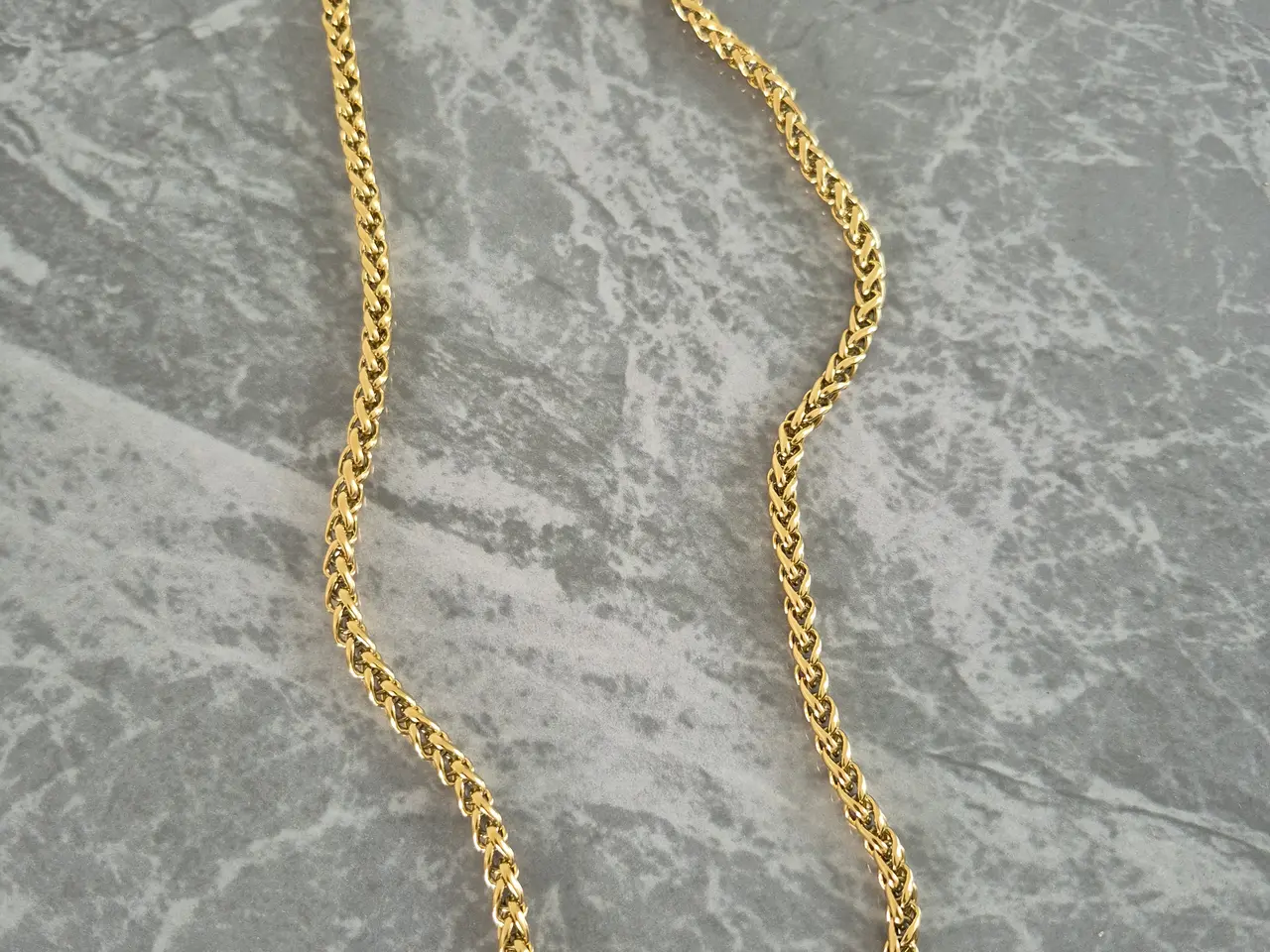 Billede 5 - Goldfilled wheat chain