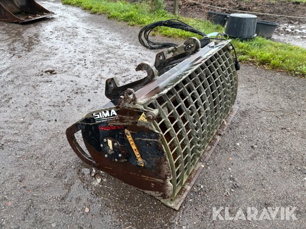 Billede 3 - Betonblanderskovl Sima S25 - hydraulisk