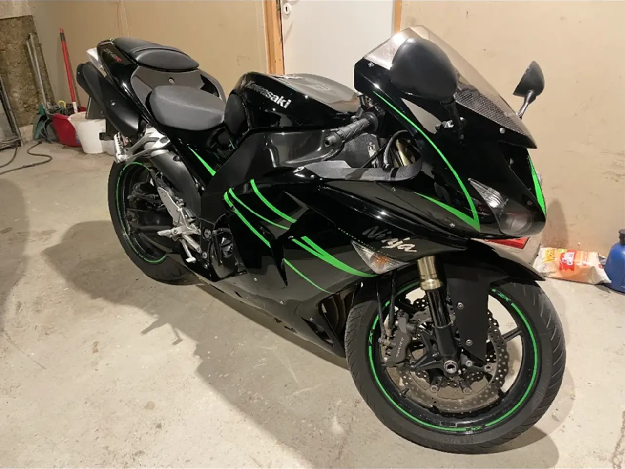 Billede 1 - Kawasaki Ninja ZX10R- 2011- synet med plader.175HK