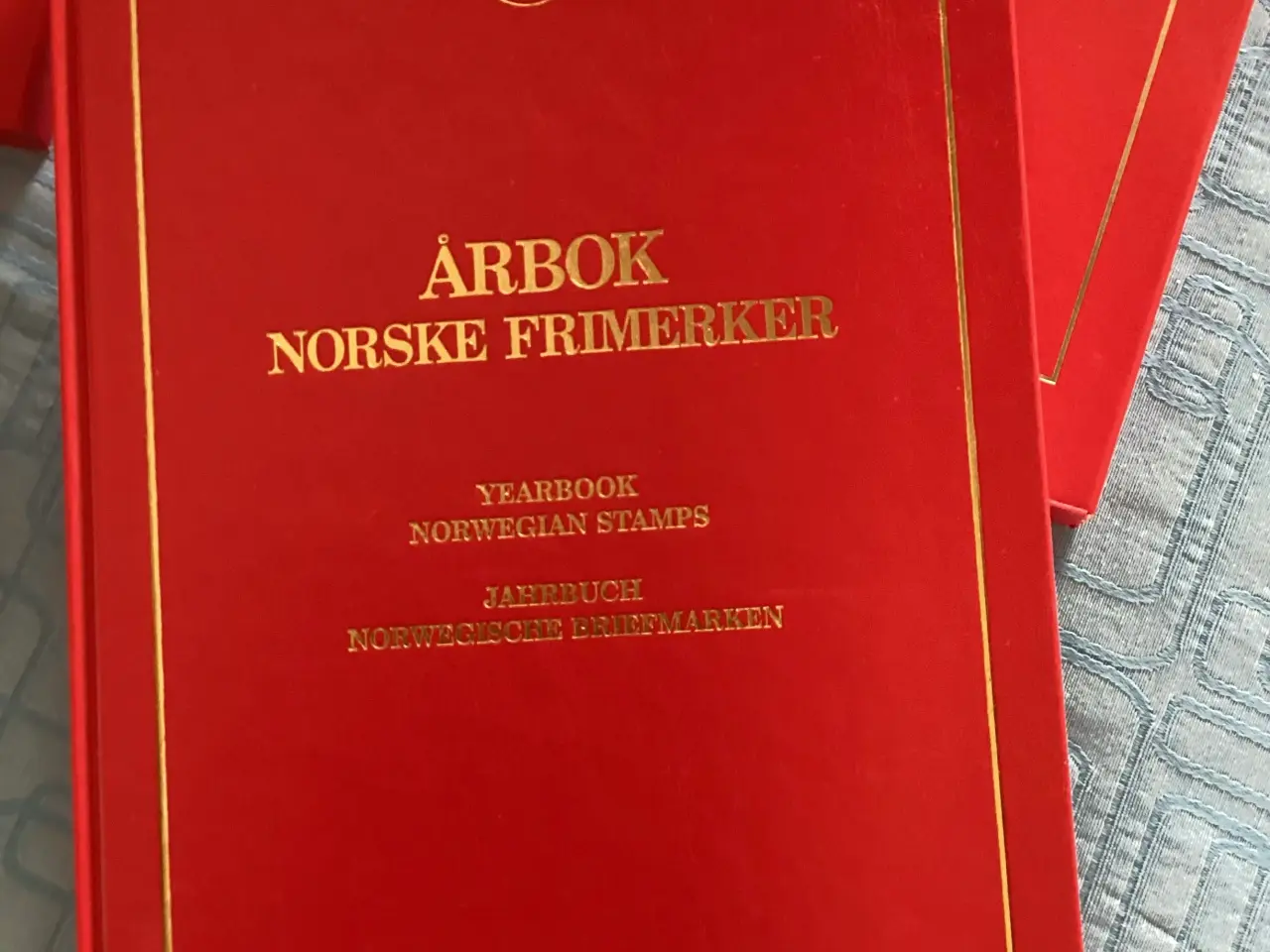 Billede 1 - Årbog norske frimærker 1991