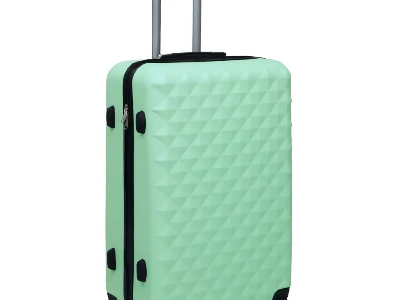 Billede 1 - Hardcase-kuffert i ABS - mintgrøn, 71 cm