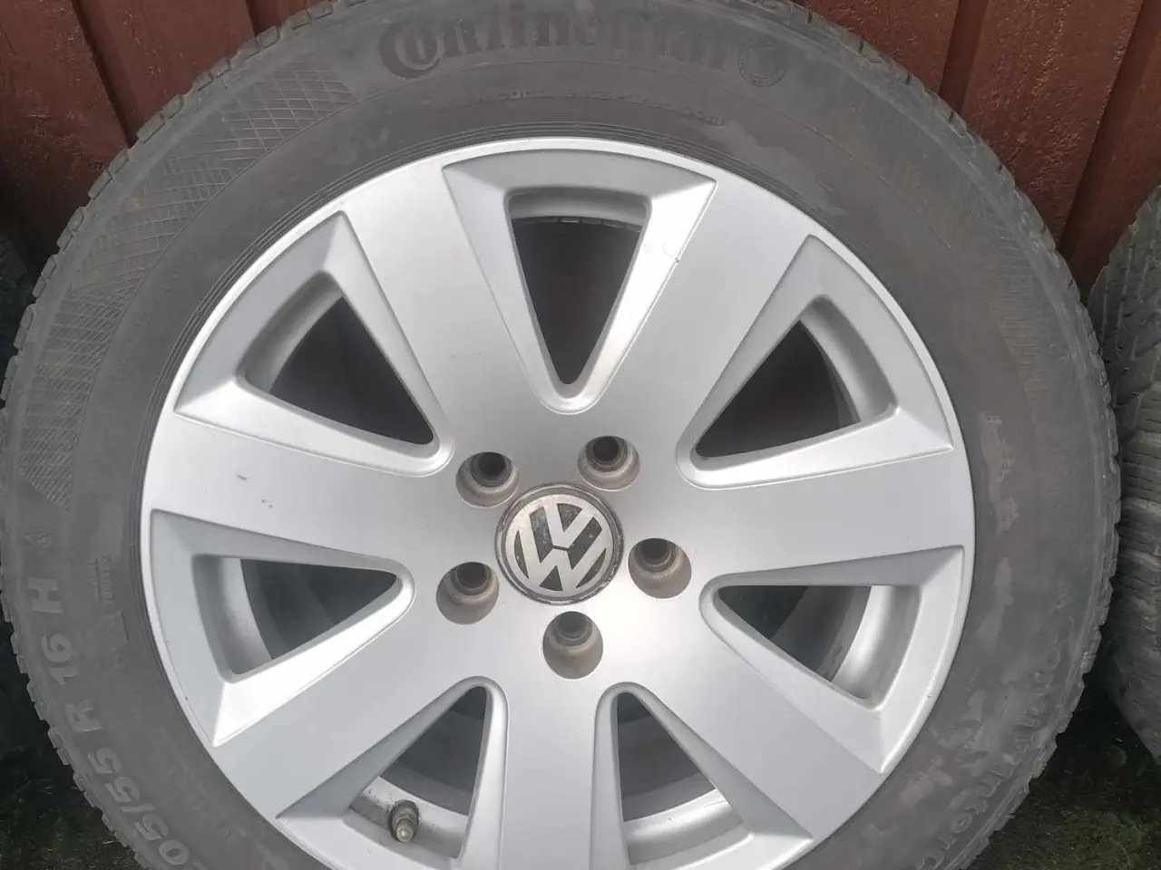 Billede 4 - Vw fælge 16" 5x112 m. Vinterdæk