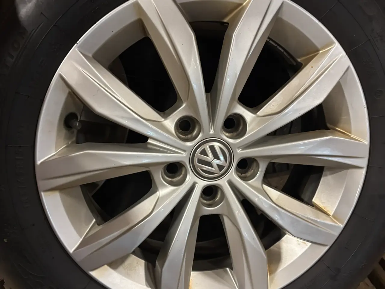 Billede 6 - Vw fælge med vinterdæk 
