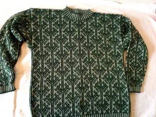 Håndstrikket Herresweater