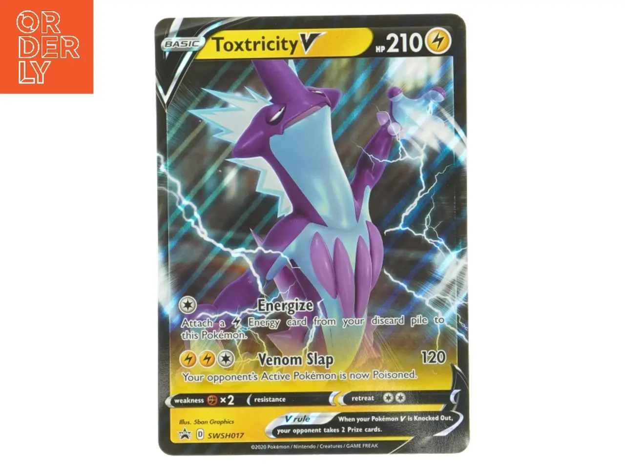 Billede 1 - Pokémon Samlekort Toxtricity fra Pokemon (str. 19 x 13 cm)