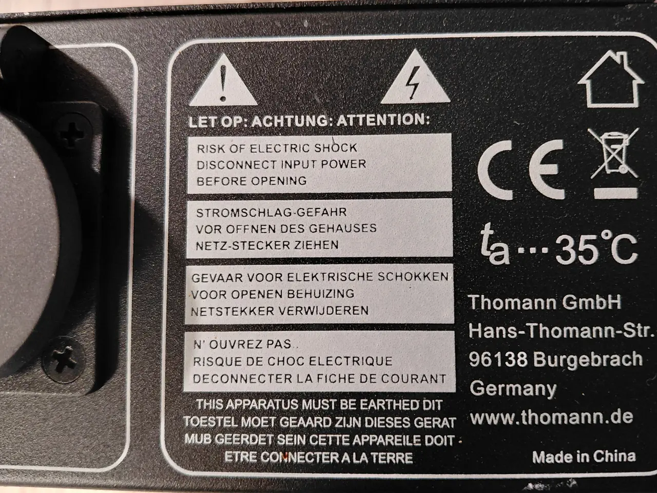 Billede 5 - Botex PSA 161 Power Distributor 16A