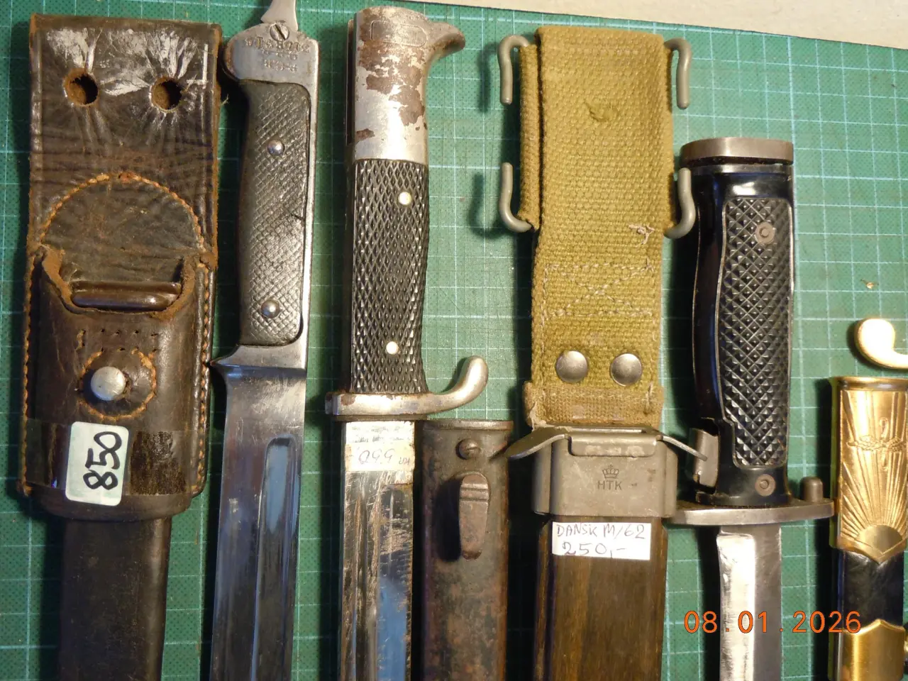Billede 4 - Dolke, bajonetter og knive, forskellige typer.