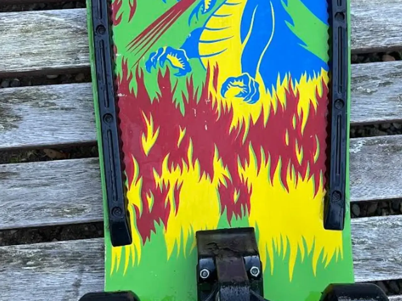Billede 2 - Flot Skateboard med Ninja og Drage