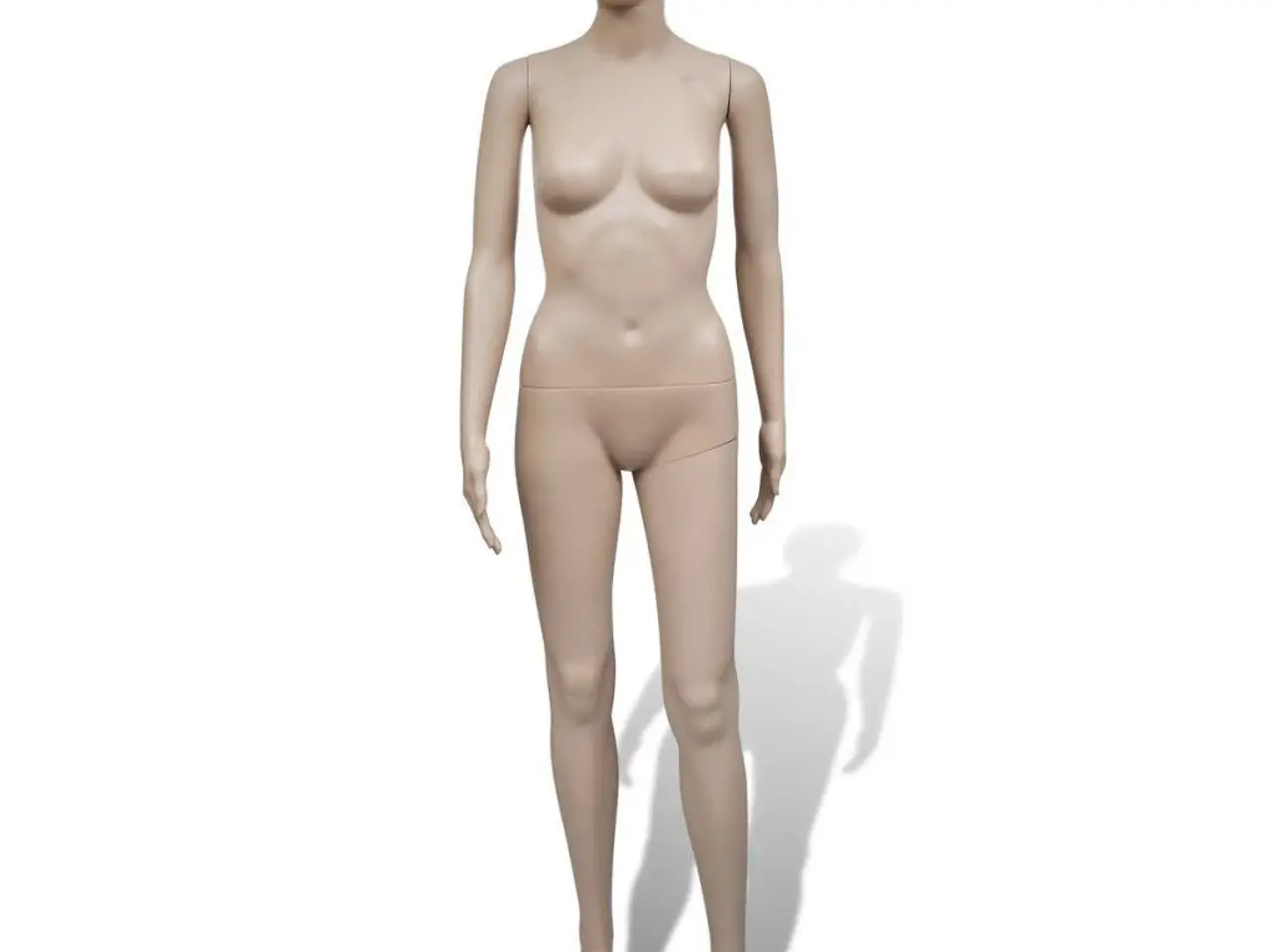 Billede 2 - Damegine med rundt hoved - beige