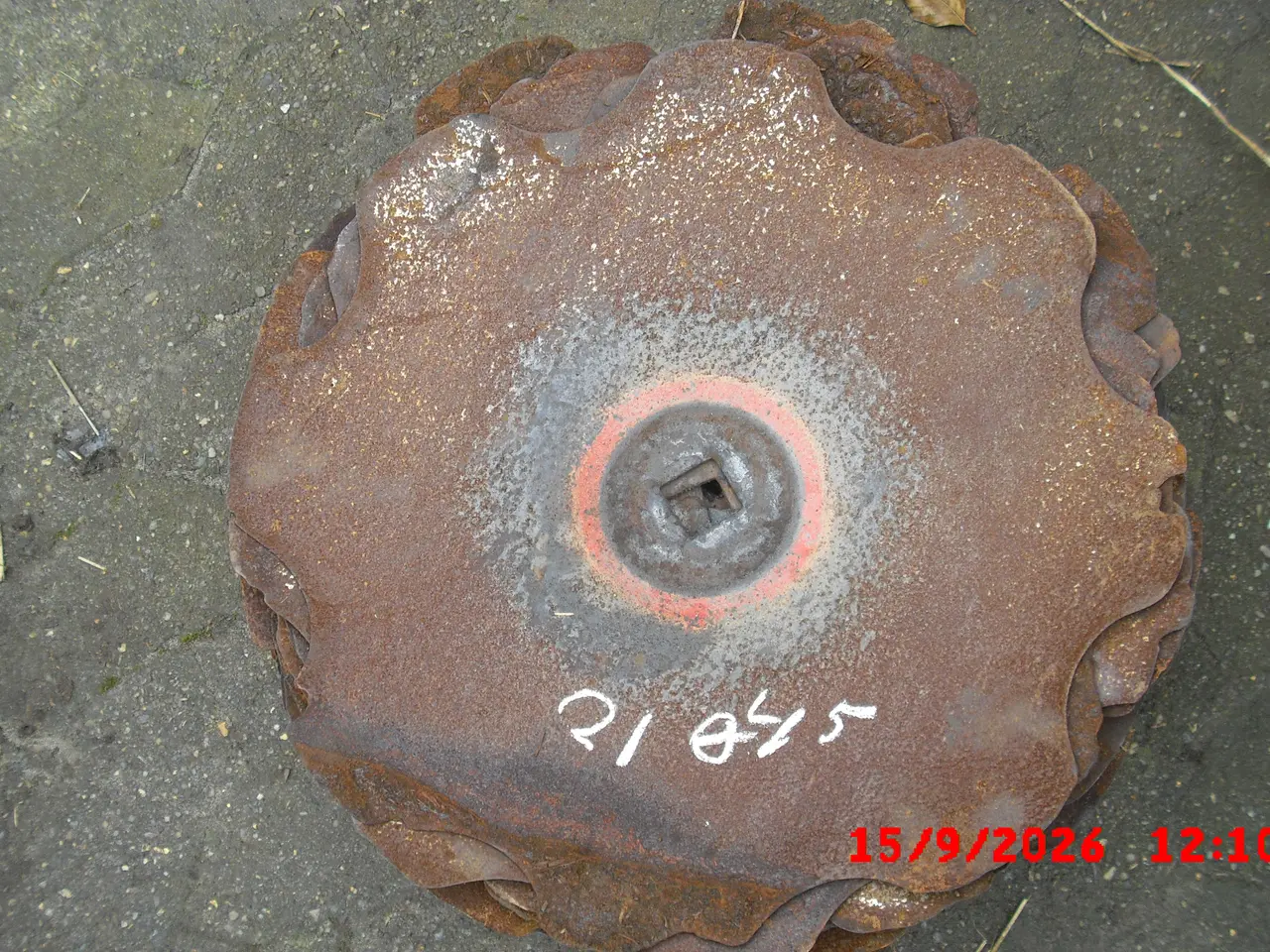 Billede 1 - Tallerkener til Omme harve