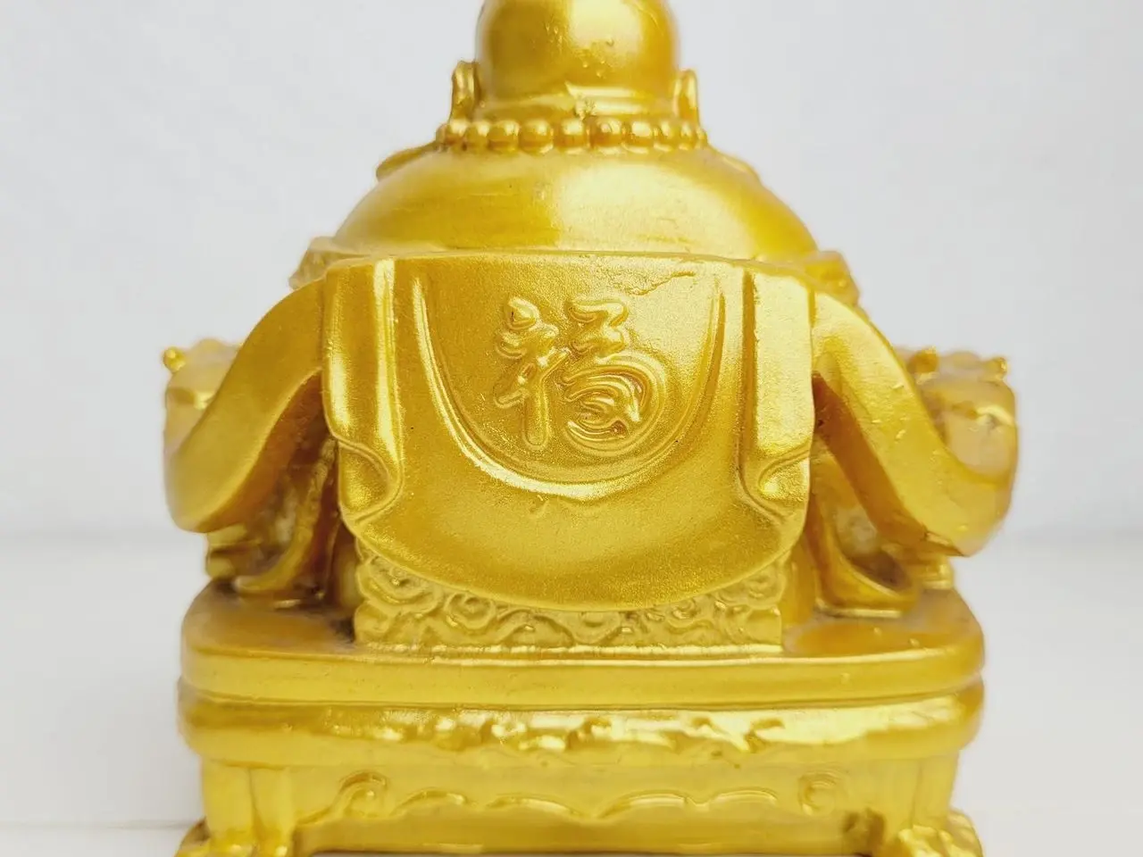 Billede 3 - ⭐️- Grinende Buddha Figur: Held og Lykke Symbolism