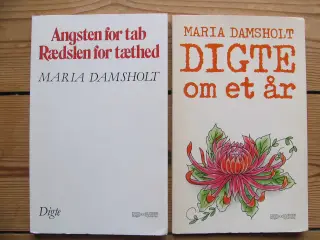 Maria Damsholt f.1945, 2 digtsamlinger