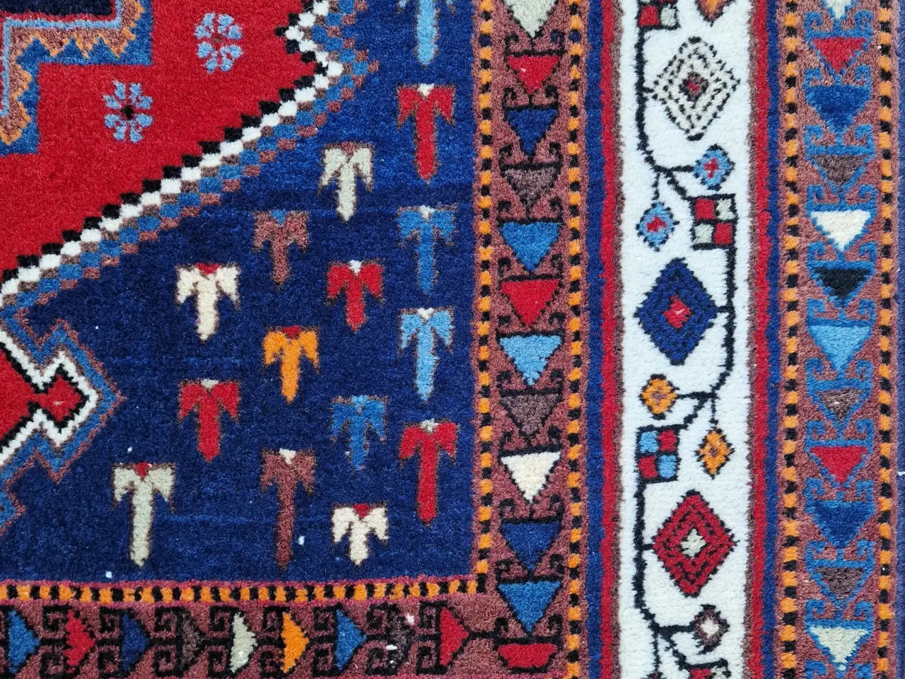 Billede 2 - Vintage afshar nomader tæppe.