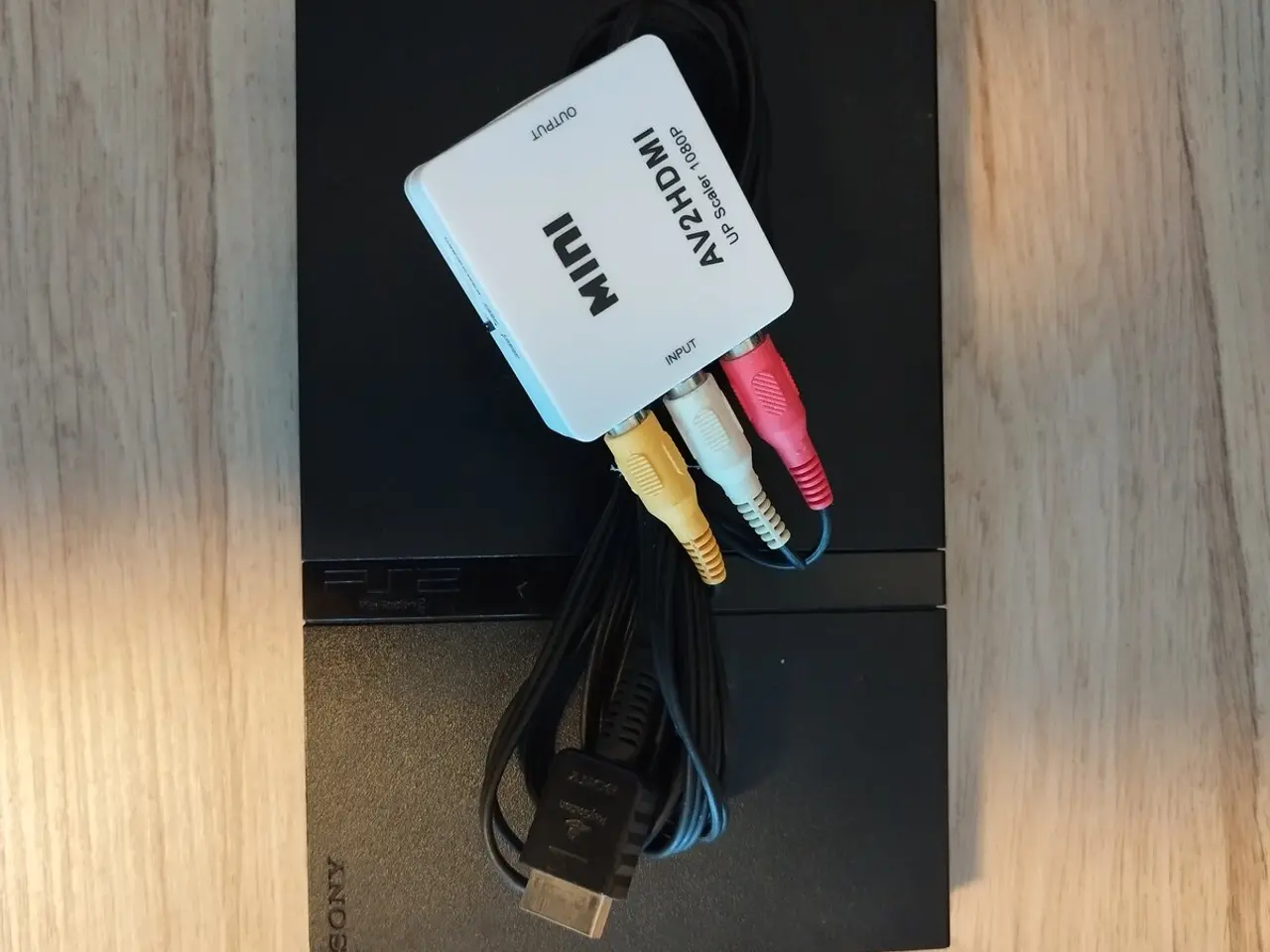Billede 3 - PlayStation 2 Slim + HDMI-adapter + GTA SA