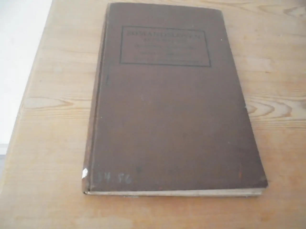 Billede 1 - Sømandsloven af 1ste maj 1923