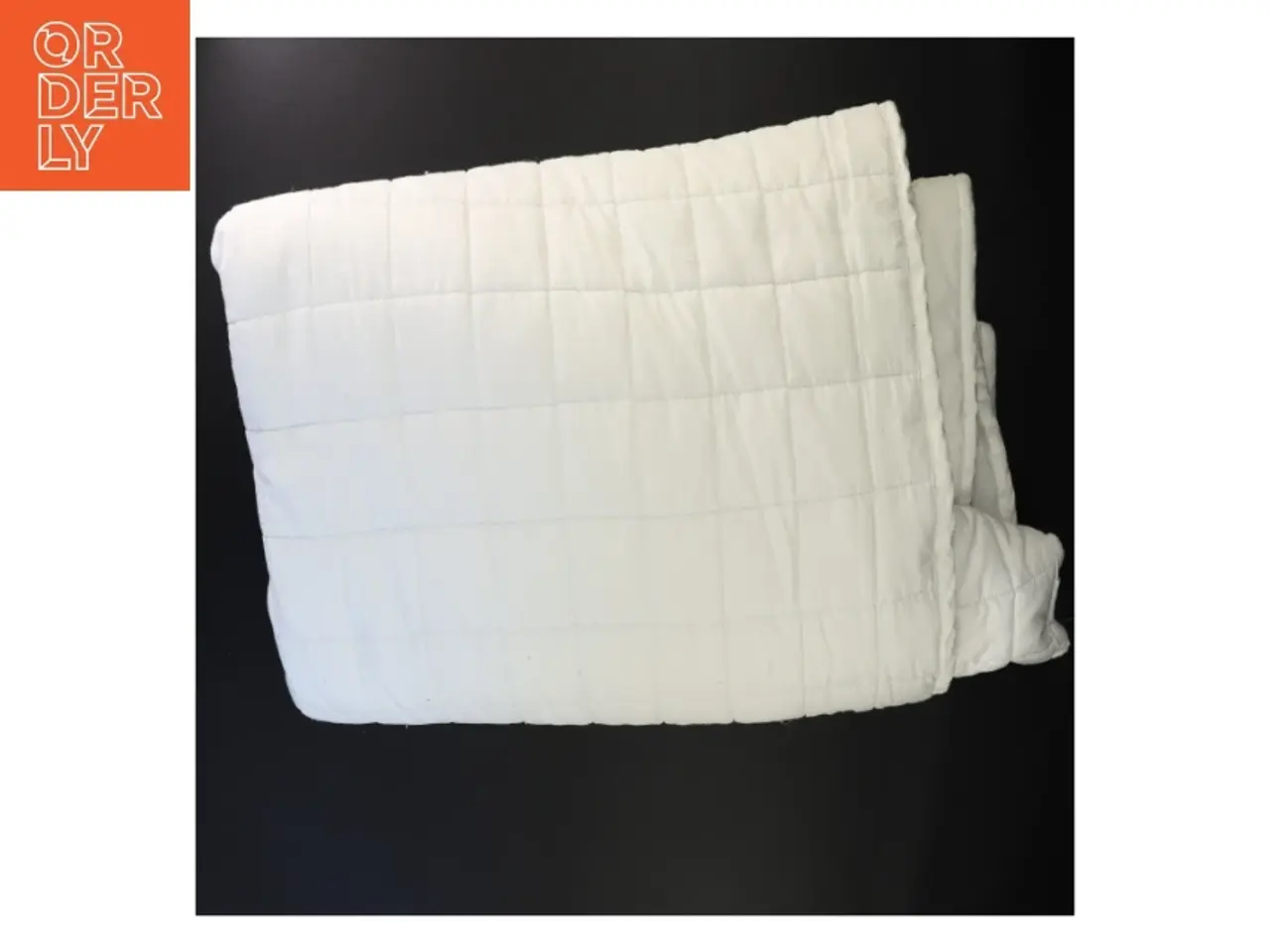 Billede 3 - Hvid quiltet topmadras/-lagen fra Dreamzone (str. 90 x 200 cm)