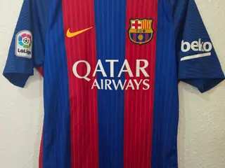 Nike FC Barcelona 2016/17 fodboldtrøje blå/rød