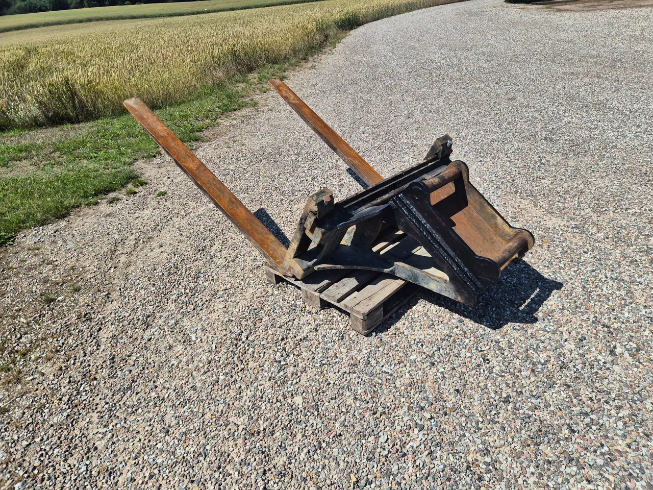 Billede 2 - Pallegafler med S60 skifte Kraftige.