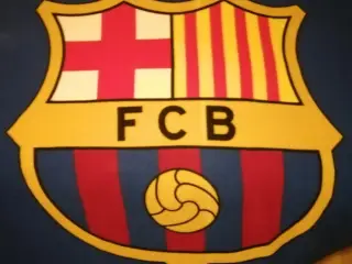 FC BARCELONA FLEECE TÆPPE, 160X115, I FLOT STAND