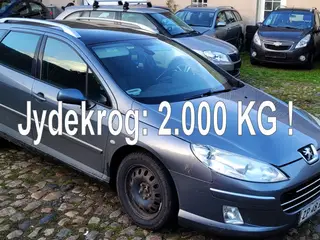 Peugeot 407 2.0 HDi 16.7 km/l. Kører godt!