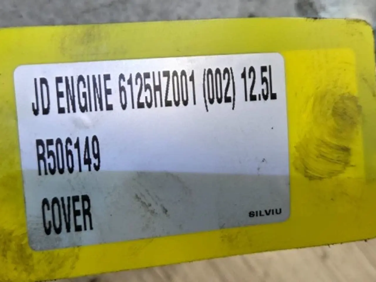 Billede 15 - John Deere 6125HZ001 Dæksel R506149