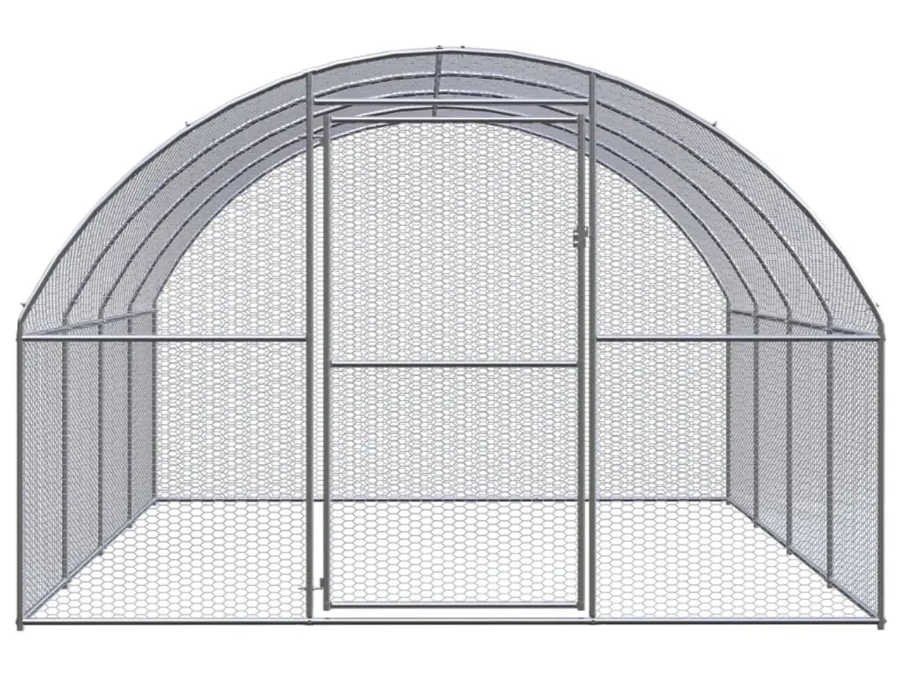 Billede 2 - Hønsehus 3x4x2 m galvaniseret stål