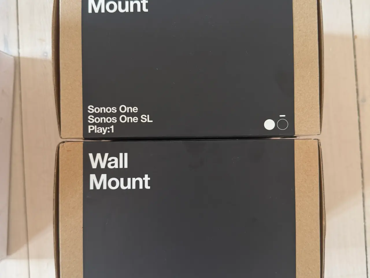 Billede 1 - 2 Sonos vægbeslag for Sonos One, One SL og Play:1