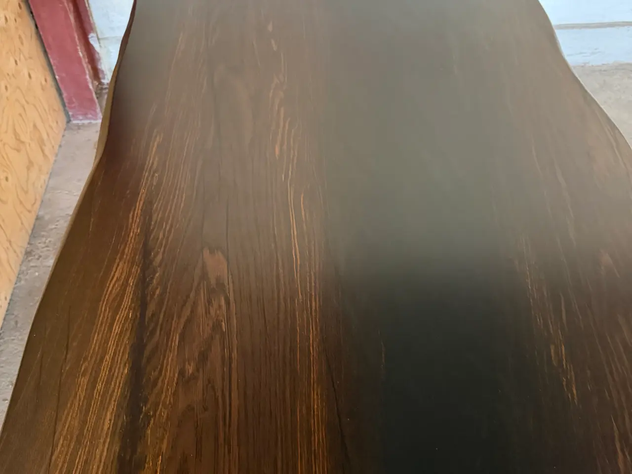 Billede 5 - Epoxy spisebord i moseeg med epoxy river