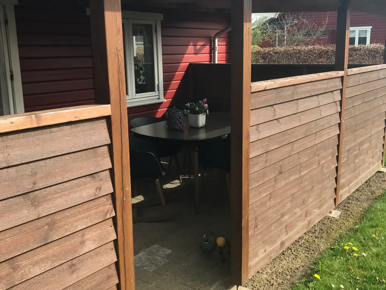 Billede 3 - Overdækket træterrasse 3x2x8 (BxHxL)
