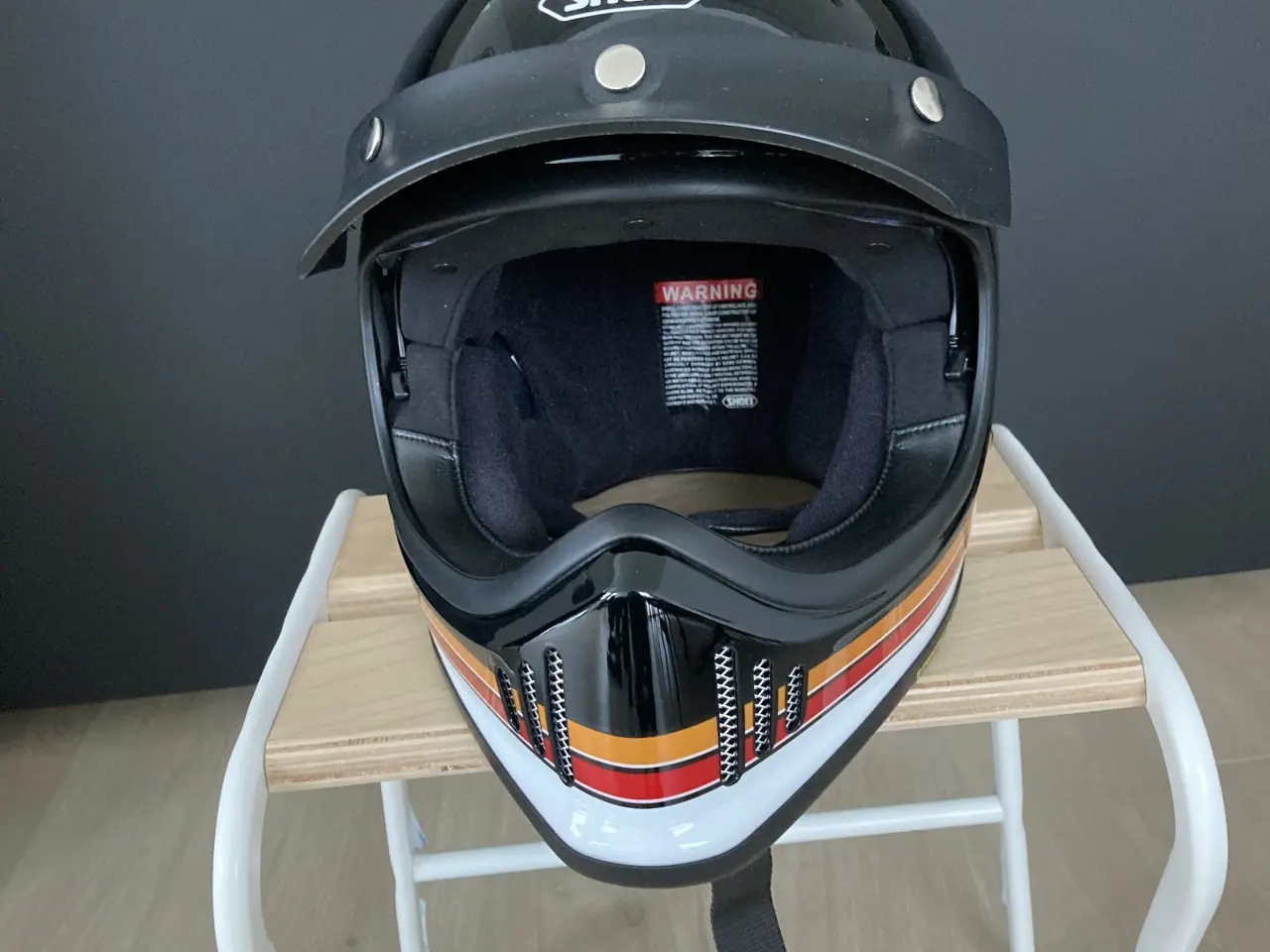 Billede 2 - Shoel motorcykelhjelm 7 1/8 - 7 1/4, M,  57-58 cm