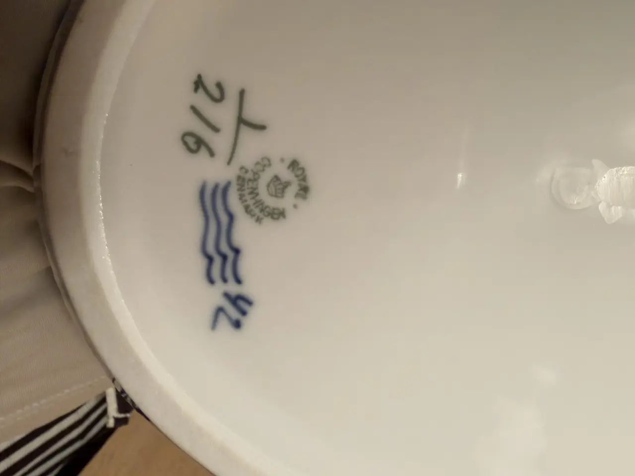 Billede 6 - Royal Copenhagen musselmalet terrin