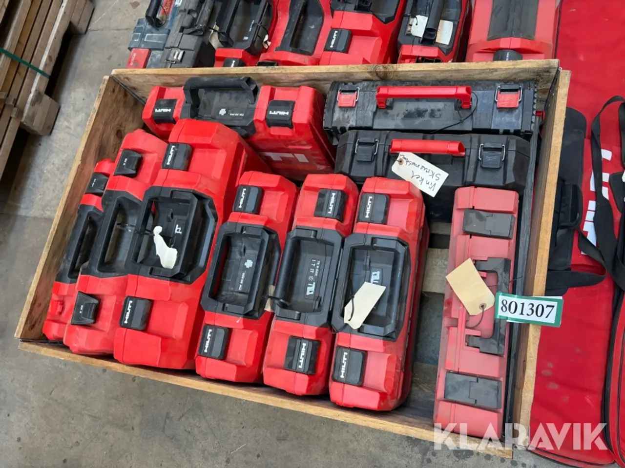 Billede 5 - Værktøjskasser og tasker Hilti / Bosch m.fl. tomme