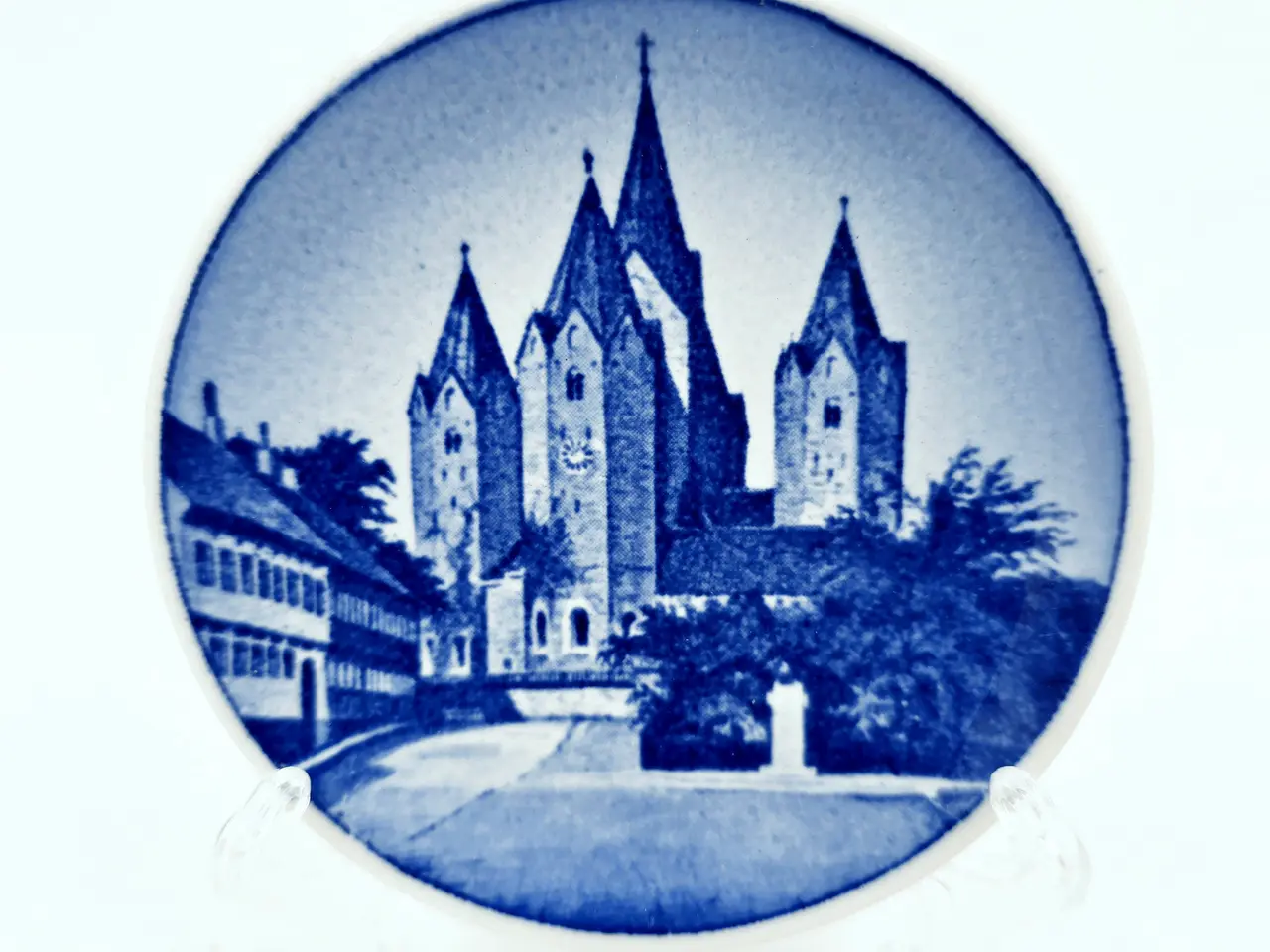 Billede 1 - Royal Copenhagen Mini Platte Kalundborg Kirke 50-2010