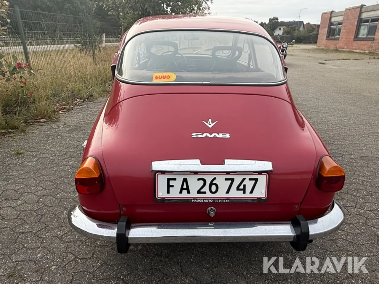 Billede 4 - Veteranbil Saab 96 V4 med friløb