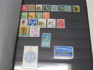 New Zealand, 22 forskellige frimærker