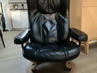Stressless Wing stol med skammel