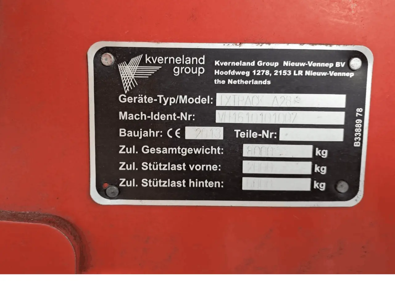Billede 4 - Kverneland Ixtrack A 2800