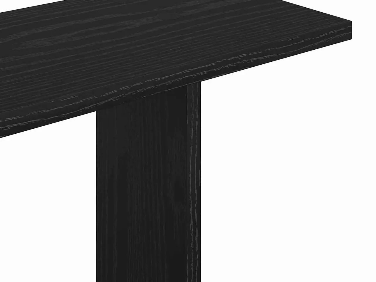 Billede 7 - Væghylde i sort eg 61 x 15 x 102 cm