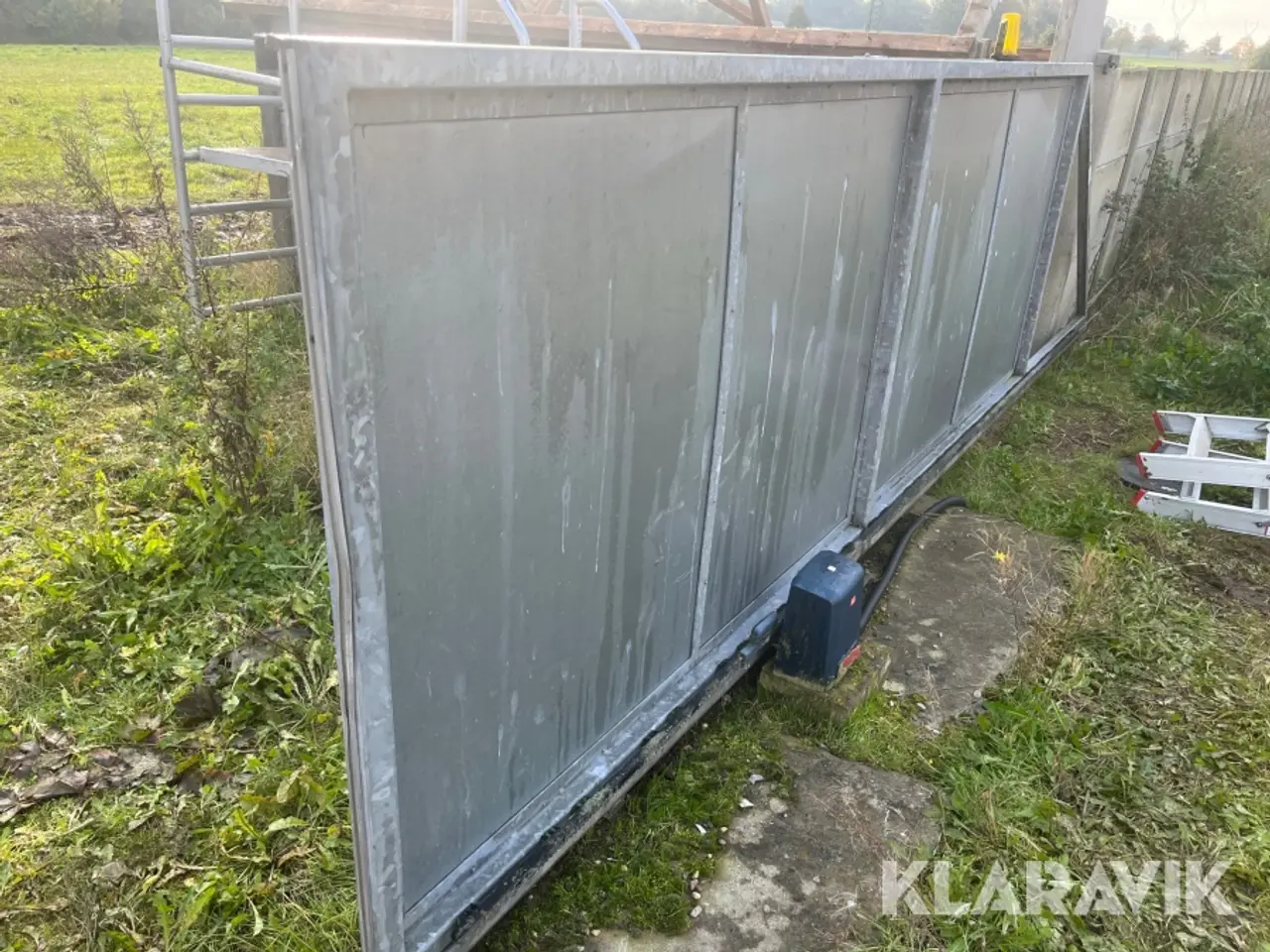 Billede 3 - Skydeport Lind Beton 400x157cm