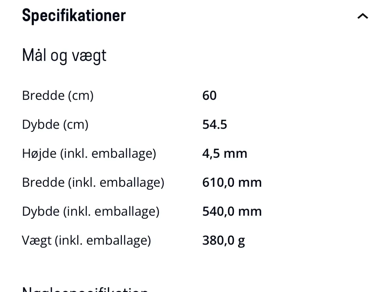Billede 4 - Aurora drypbakke 60 cm til opvaske- & vaskemaskine