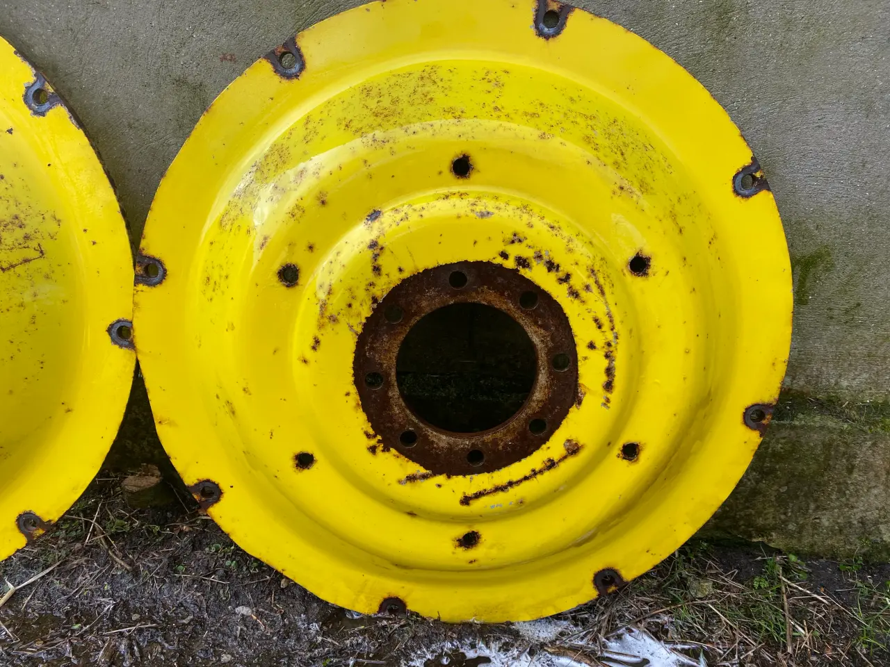 Billede 4 - John Deere fælgplader, 34 " til traktordæk