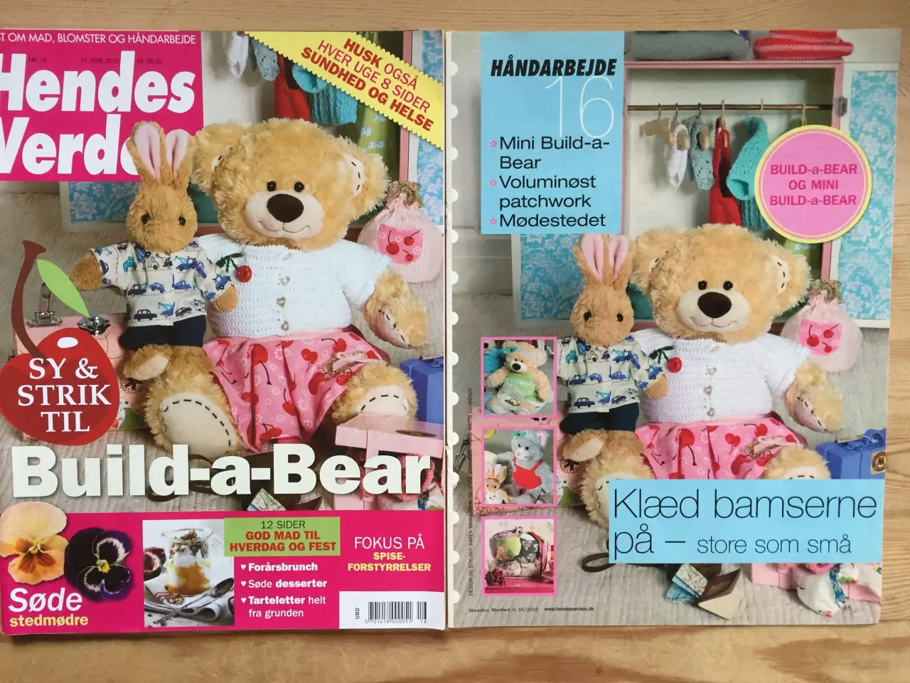 Billede 1 - Sy og strik til Build-a-Bear og Baby Born