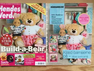 Sy og strik til Build-a-Bear og Baby Born