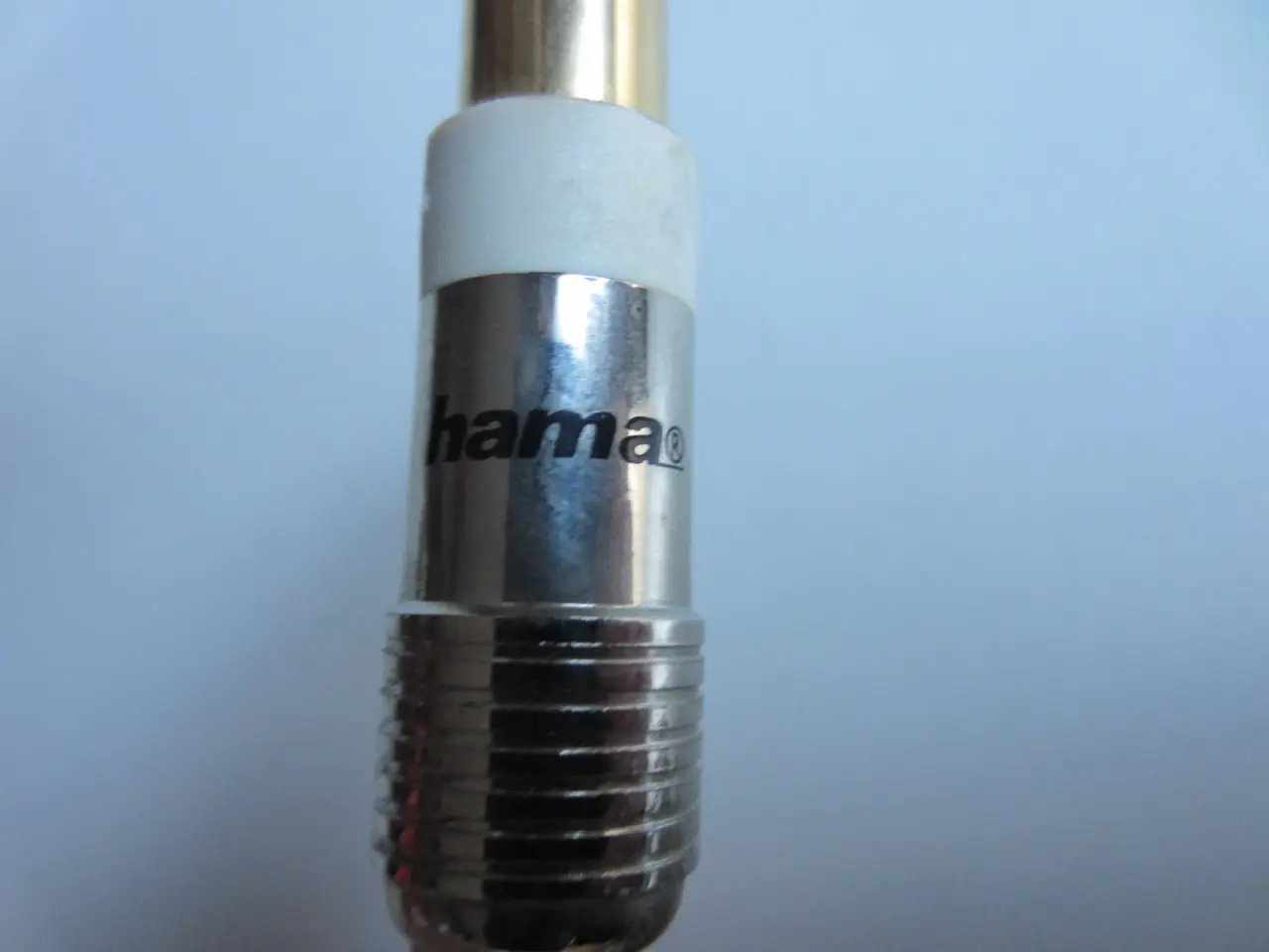 Billede 2 - hama ”Gold” antennekabel med guldterminaler