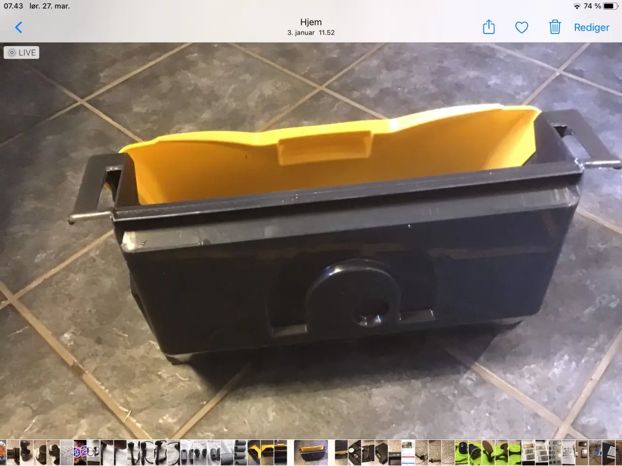 Billede 12 - Plæneklipper boks cylinderklipper