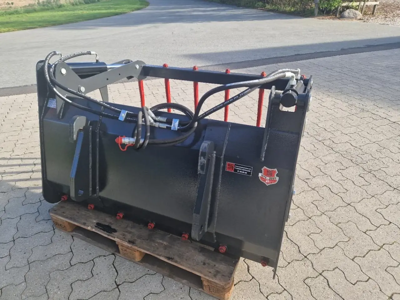 Billede 5 - Metal-Technik Siloklo m. løse tænder 90-160 cm.