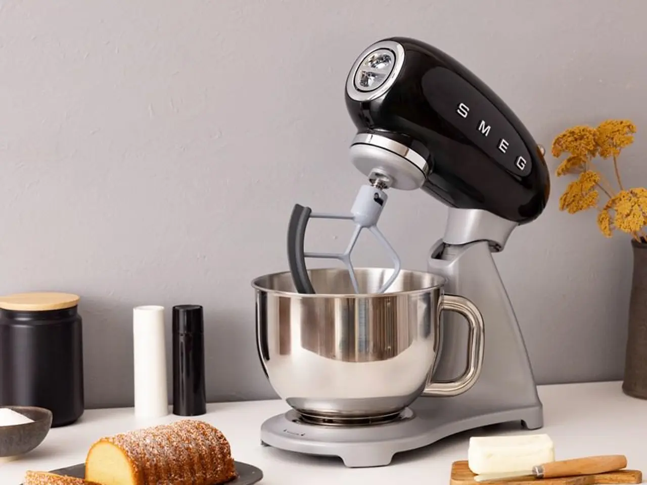 Billede 15 - Køkkenmaskine SMEG SMF04BLEU 4,8 l - sort