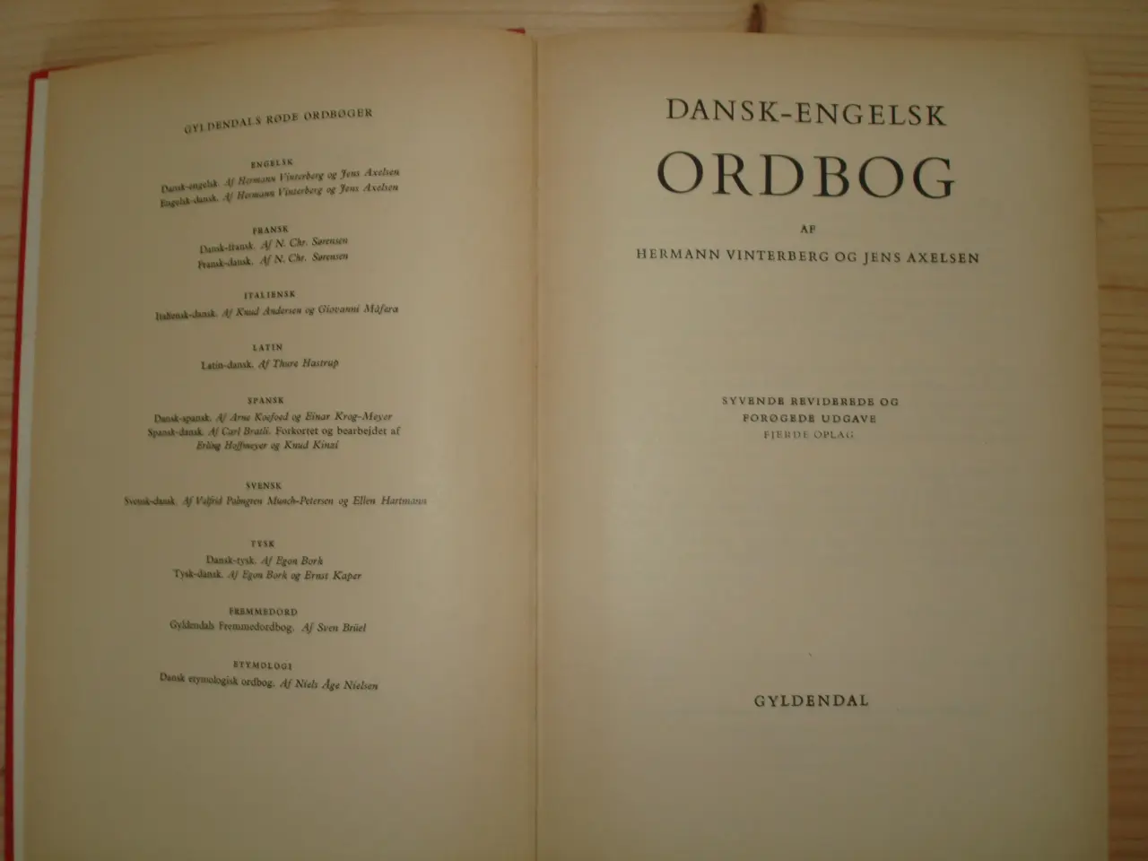 Billede 2 - Gyldendals røde ordbog Dansk-Engelsk