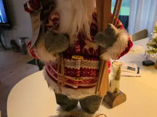Julemand med ski