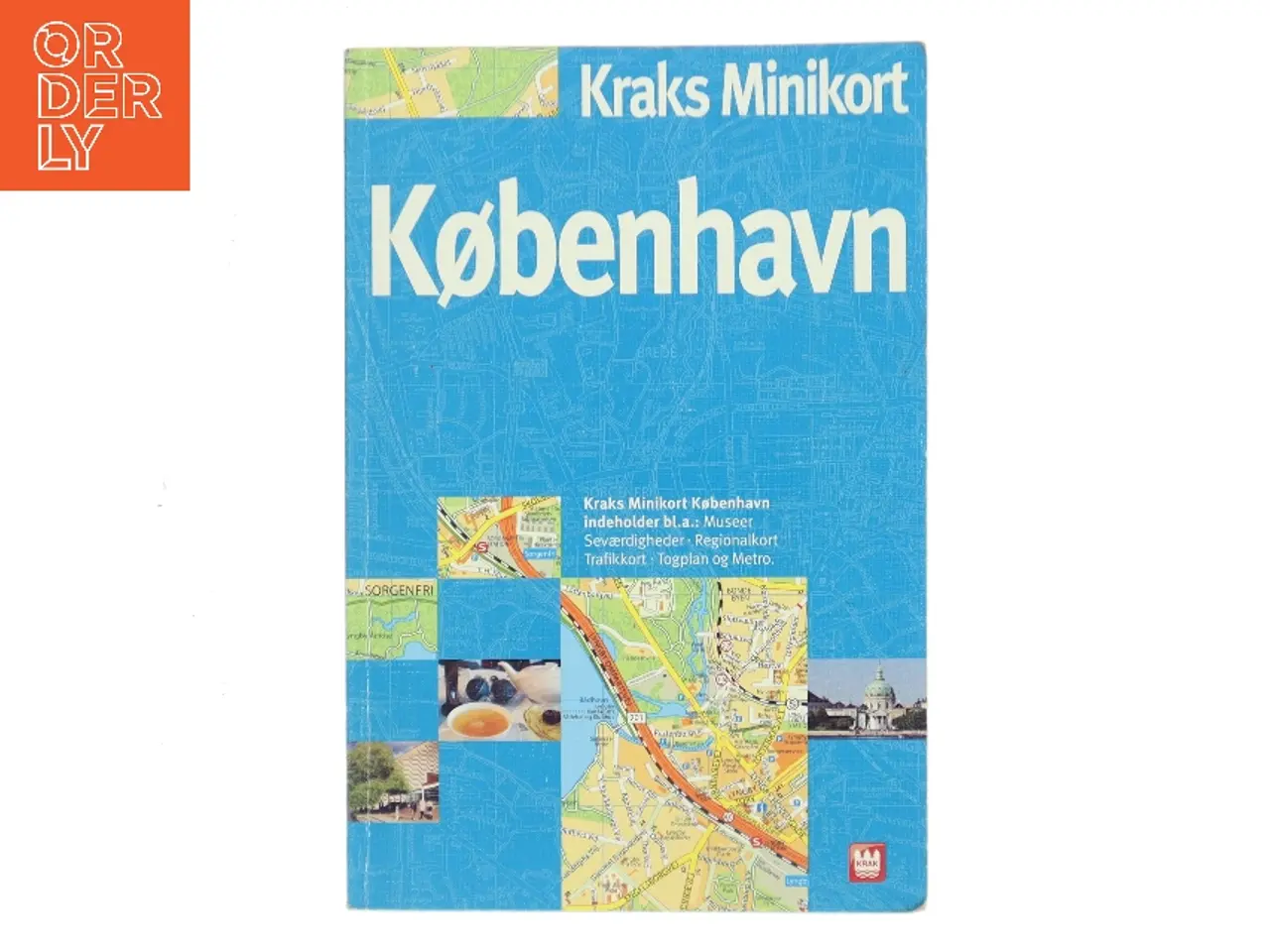 Billede 1 - Kraks Minikort København af Kraks Forlag (Bog)